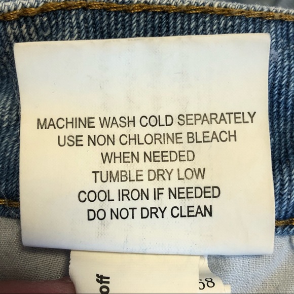 ⭐️ Brandy Melville High Rise Button Fly Jean Shorts - Picture 8 of 11